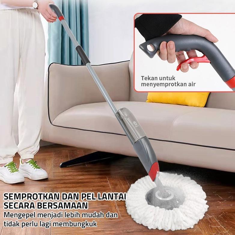 GM Bear Distributor Alat Pel Lantai Semprot 2256 - Spray Mop Alat Pel-Pelan Lantai Semprot Otomatis 