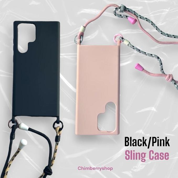 Crossbody Sling Lanyard Case Casing Tali Selempang S22 ULTRA S23 ULTRA