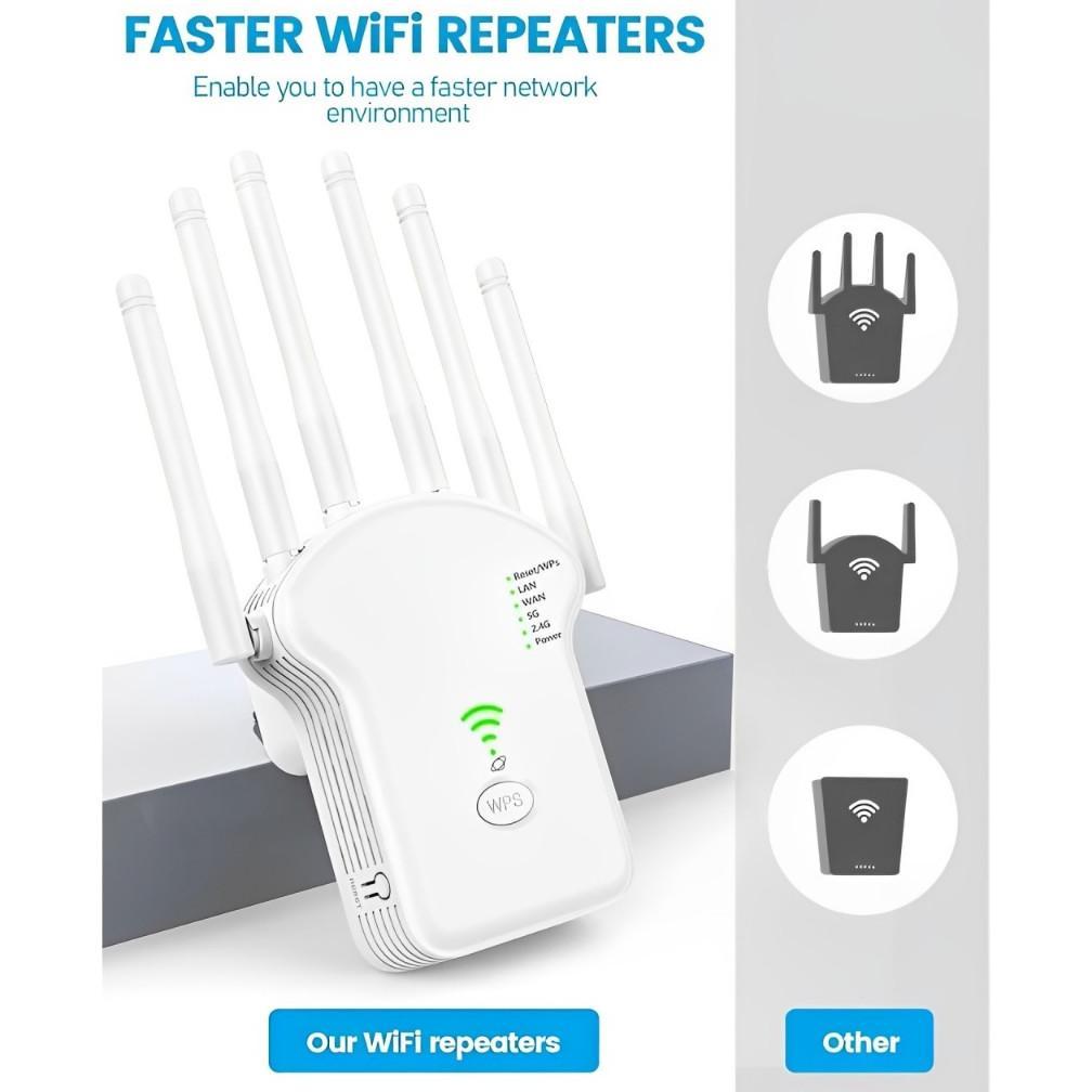 2024 NEW 7200M WIFI Repeater Wireless Wifi Range Extender Router Repeater-6TX/U13 Extender wifi Peng
