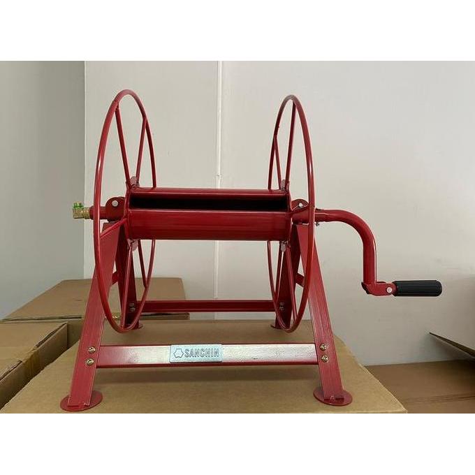 HOSE WINCH SANCHIN HR 50 / TEMPAT GULUNG SELANG AIR TAMAN SELANG STEAM ZER