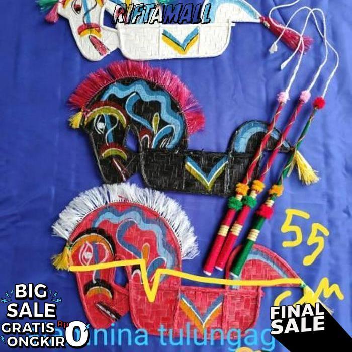 [Drs] Kuda Lumping Jaranan Anak Tk Jaranan Anak Kecil Kaos Reog Bujang Ganong Udeng Paket Komplit Ja