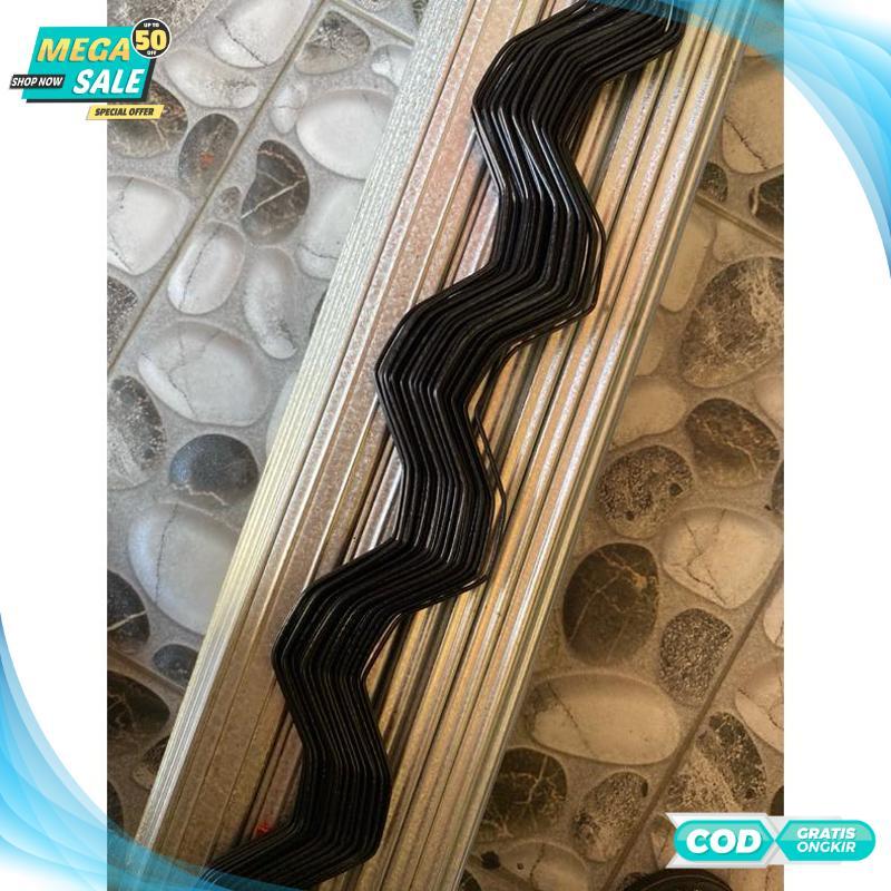 Terbaik Spring Clip 2 Meter Alat Penjepit Plastik UV Green House Klip Hidroponik/Clip Spring Wire 2 