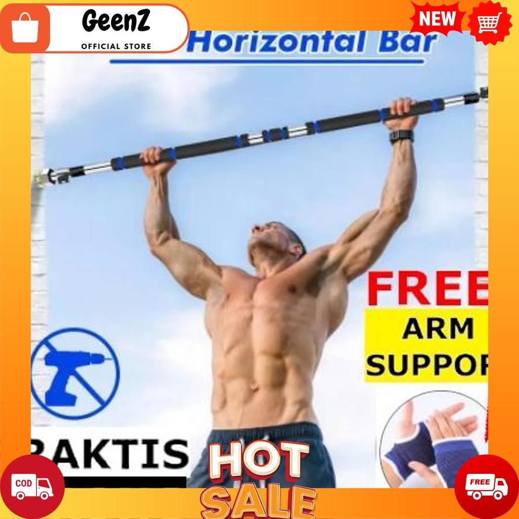 Pull Up Bar Fit Sport/  Tiang Sit Up 2 Option Sizes - Arm Support Cod [H2]