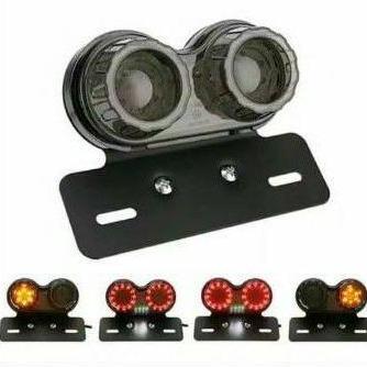 LAMPU STOPLAMP LED MOTOR CUSTOM VARIASI UNTUK RX KING HARLEY JAPSTYLE LAMPU STOP MOTOR CUSTOM MOTORC