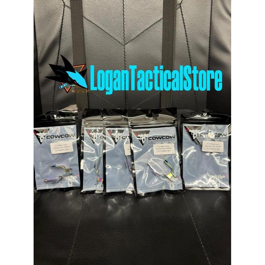 COWCOW STAINLESS STEEL BLOW LOCK LEVER FOR ACTION ARMY AAP01 RAINBOW ORIGINAL DAN TERPERCAYA