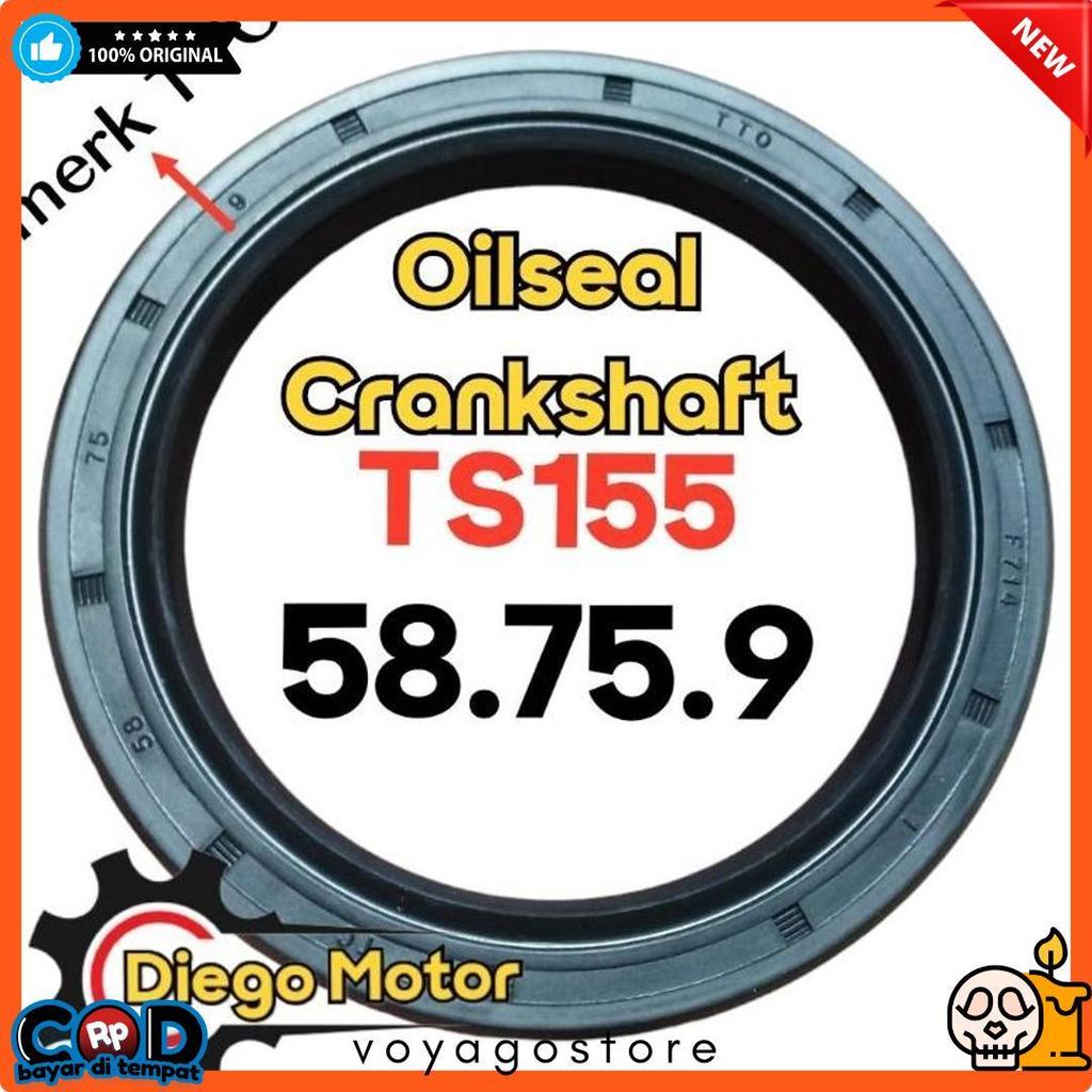 Cod Ts155 Oilseal Crankshaft Sil Kruk As Mesin Diesel Yanmar Rs0