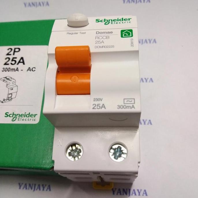 schneider RCCB/ELCB 2phase 25A/ELCB 2P25A 300ma schneider