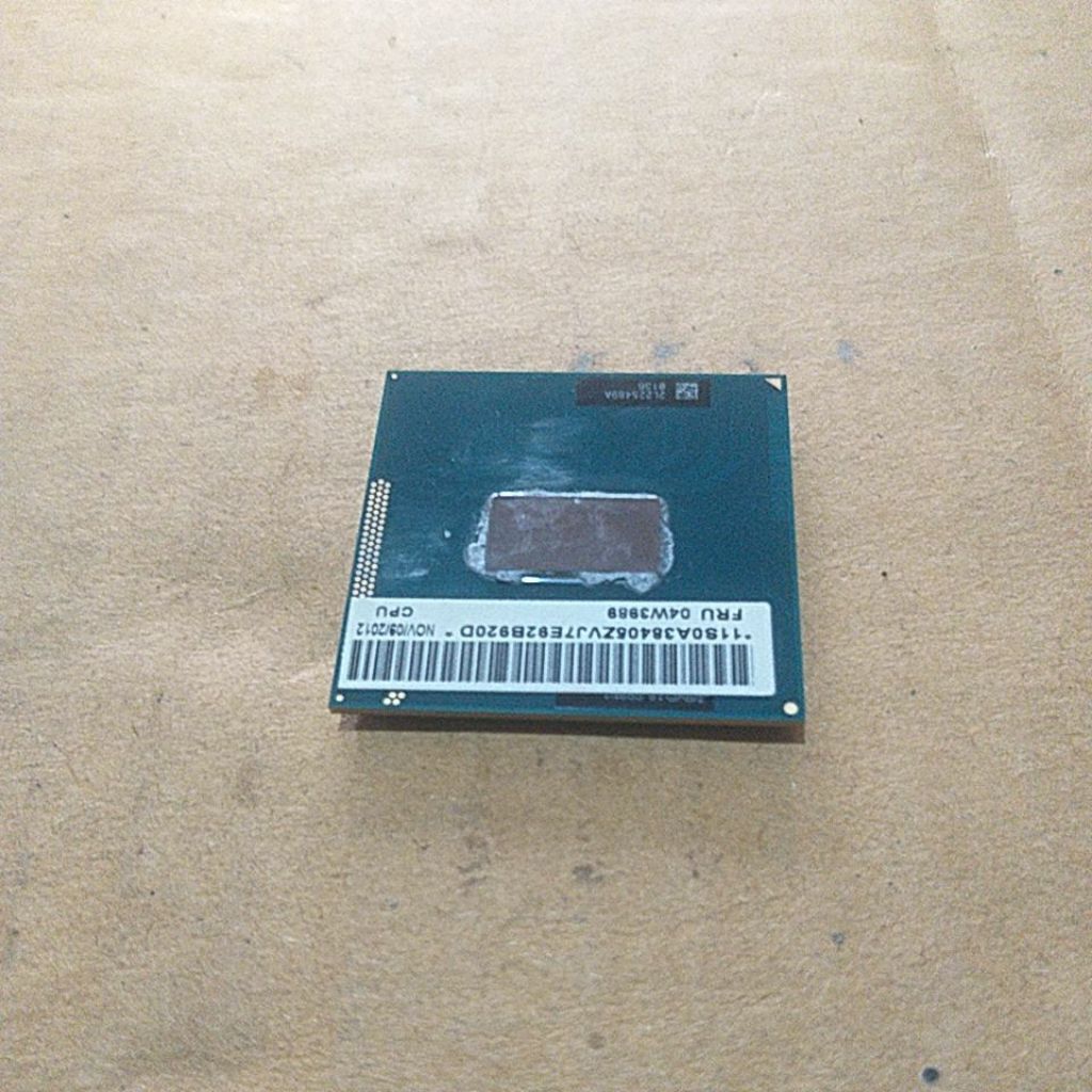 CPU prosesor core i3 copotan original lenovo thinkpad E330