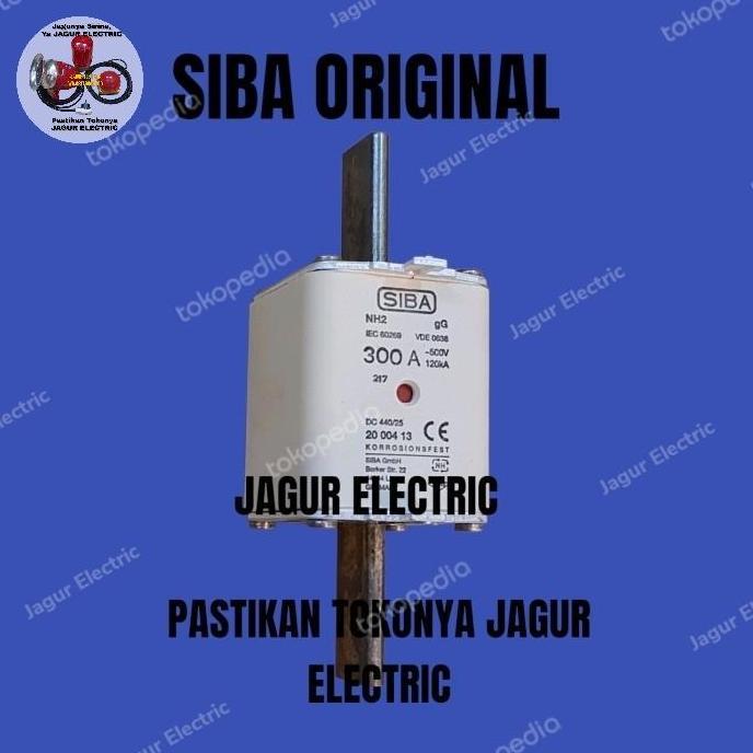 SIBA NH FUSE NH2 300A 500 VOLT ORIGINAL