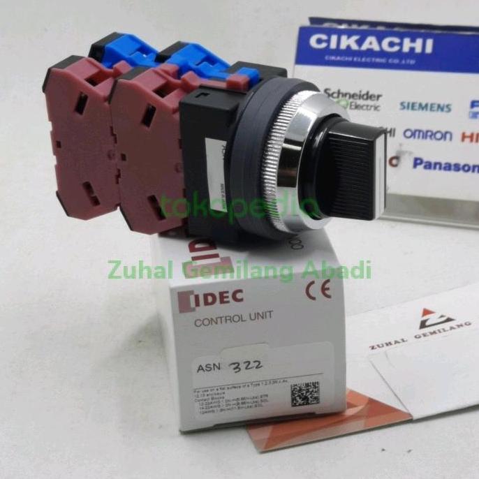 ASN322, SELECTOR SWITCH, IDEC