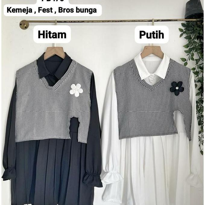 Promo YUNA BLOUSE FASHION SHAKILA VEST COD