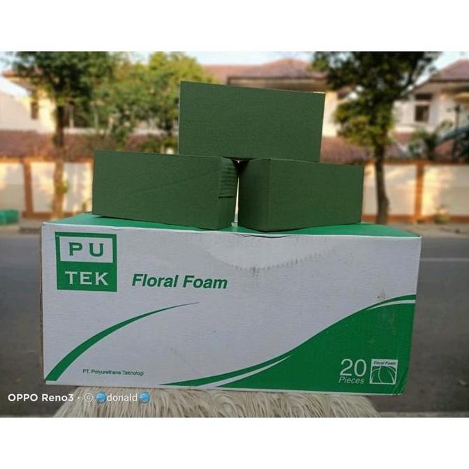 oasis basah putek 547 busa bunga basah oasis basah busabungaasli