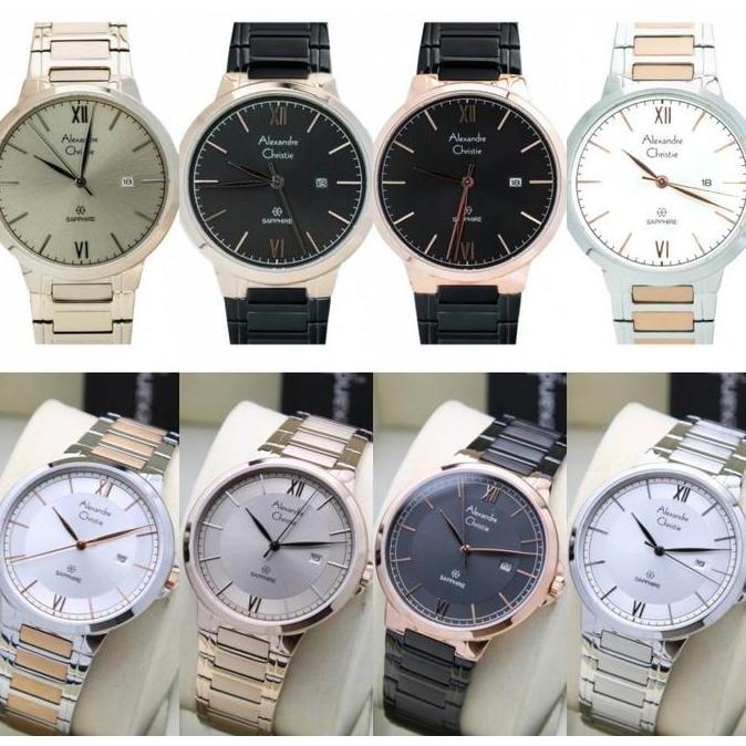 Promo JAM TANGAN PRIA ALEXANDRE CHRISTIE AC 8537 / AC8537 ORIGINAL COD