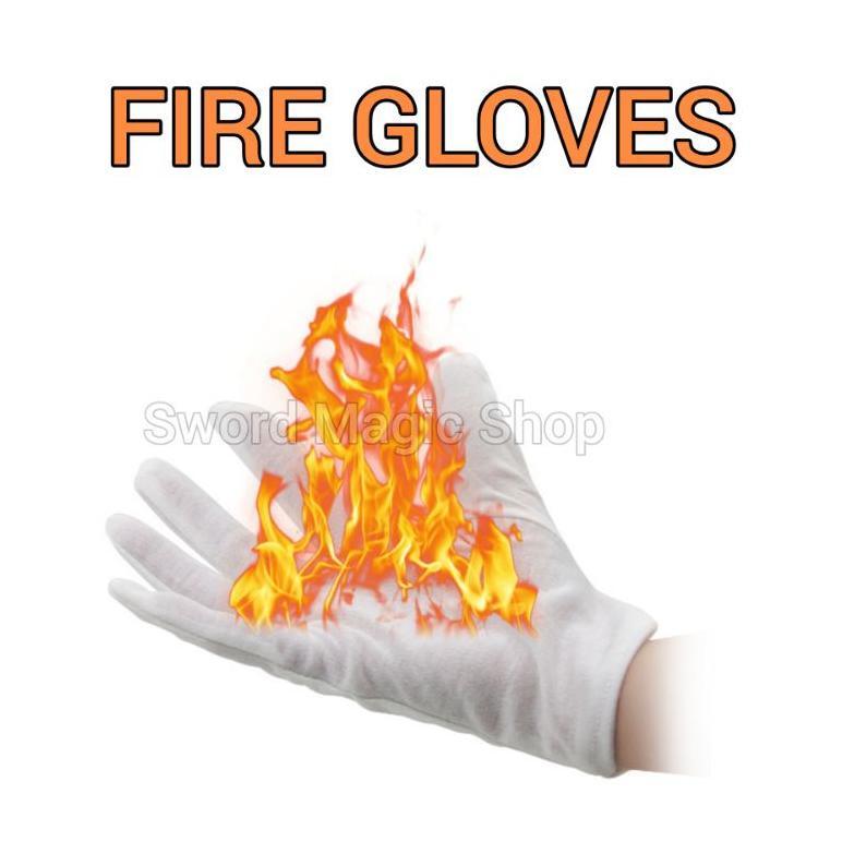 viral Alat Sulap Fire Gloves - Sulap Burning Gloves - Sulap Sarung Tangan Api - Sulap Api - Sword Ma