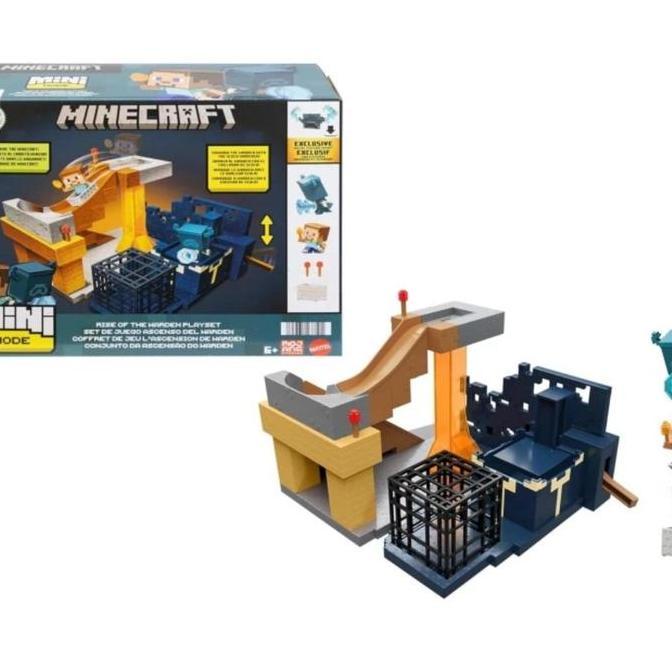 Minecraft with the Mini Mode Rise of the Warden Playset