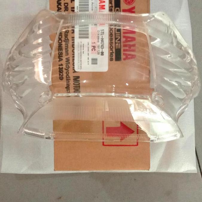 kaca lampu belakang mio sporty mika lampu belakang mio