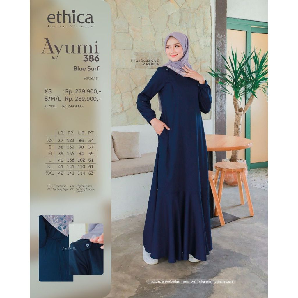 Gamis Daily Ethica Ayumi 386