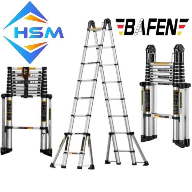 Promo Bafen Tangga Lipat Teleskopik Telescopic Multifungsi Cod