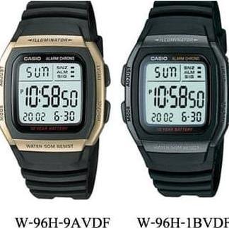 Promo JAM TANGAN CASIO W-96H-1B W-96H W 96H W-96H-1A W-96H-9 ORIGINAL RESMI COD