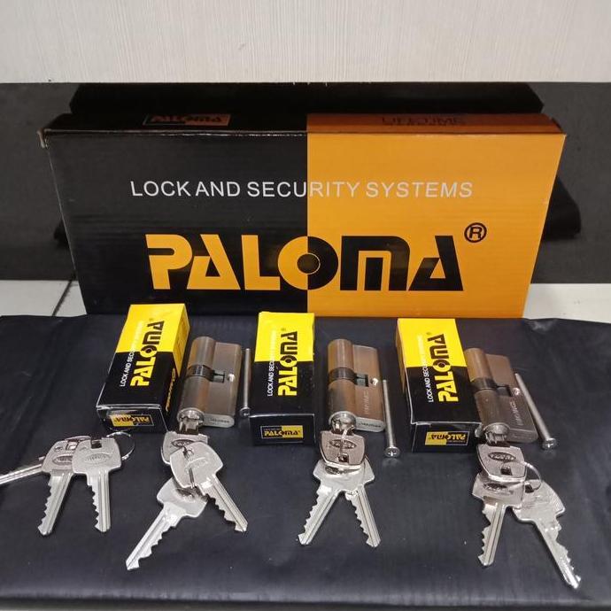Promo Paloma Paket Master Key 3 Cylinder Double Anak Kunci 62Mm Pcp 204 Cod