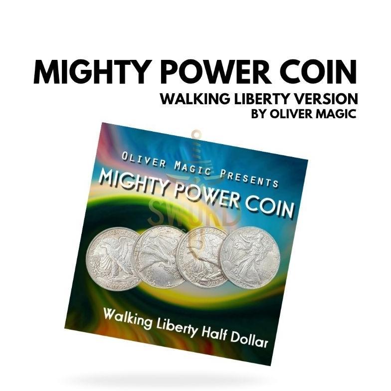 viral Sulap Mighty Power Coin Walking Liberty - Crafty Power Coin - Strong Magnetic Coin - Coin Magi