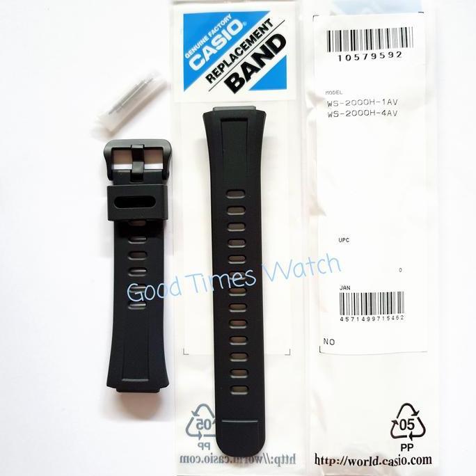 Promo STRAP CASIO WS-2000H WS 2000H WS 2000 Casio Original COD