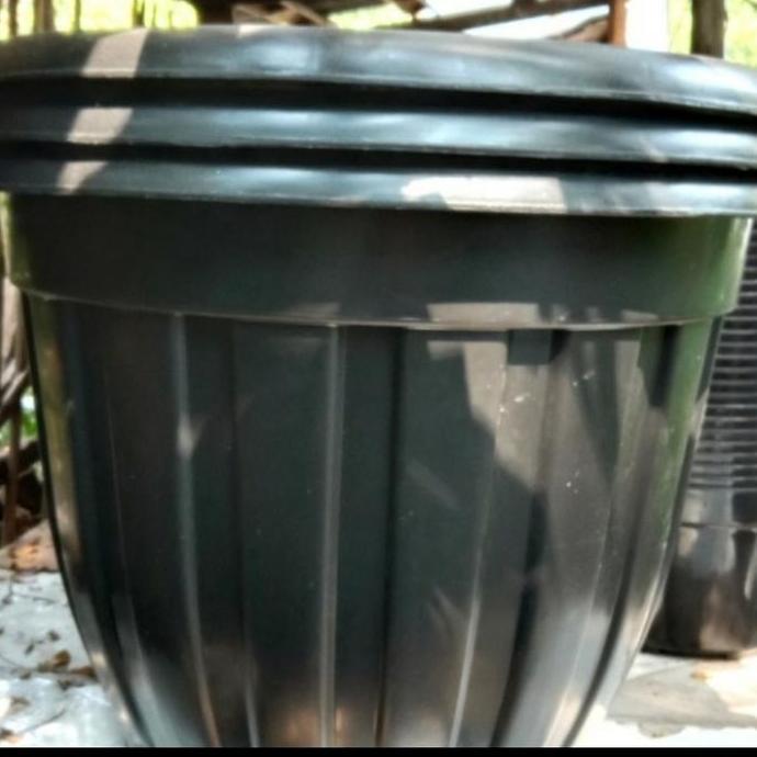 Terlaris Pot Hitam Besar Jumbo 100Cm