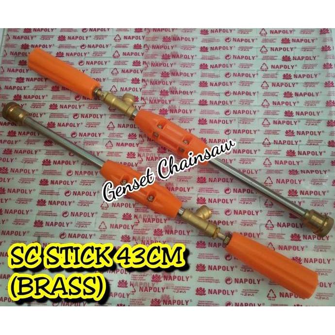 Stick Sancin 43 cm Kuningan power sprayer hose semprotan stim