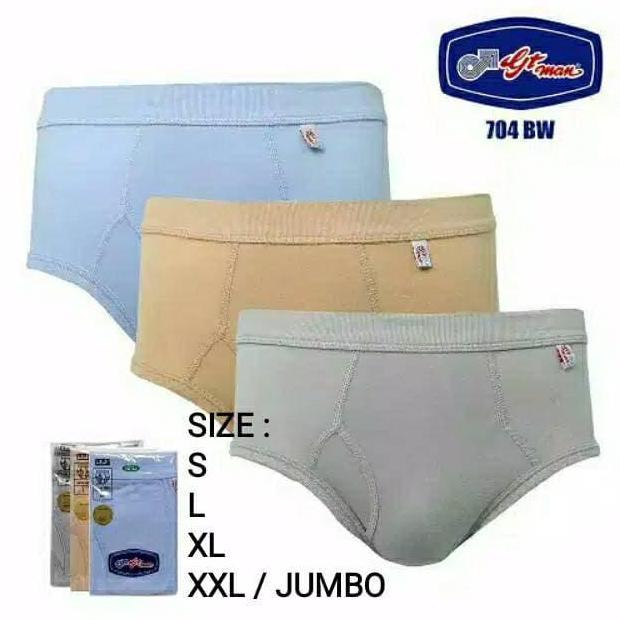 DB107 - GT man celana dalam pria type 704 BW
