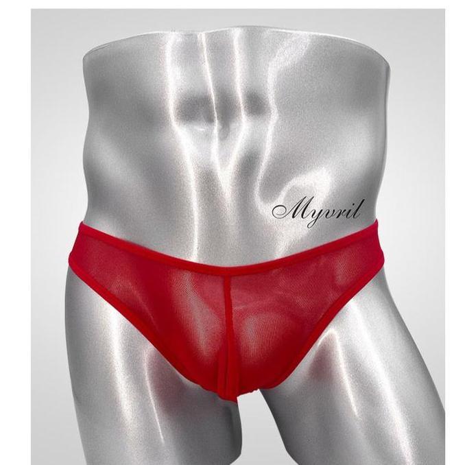 DS301 - Celana Dalam Pria Open Crotch Transparan Sexy thong Celana Pria Y0610