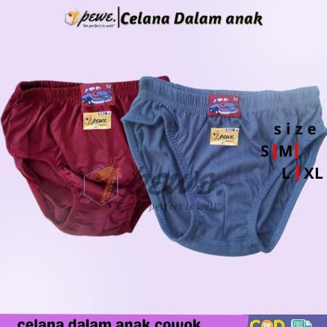 DI128 - 1 Lusin/ 6 PCS CD anak cowok - celana dalam anak laki laki - celana dalam anak laki - cangcu