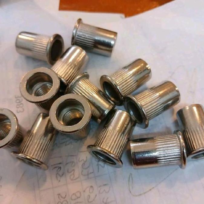 Rivet Nut M10 Stainless 304 Isi 500 Pcs.Nut Rivet M10 Ss Isi 500 Pcs !!! Sale