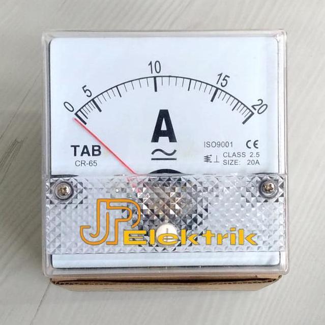 Ampere Meter Analog AC/DC CR-65 20A / 30A / 40A / 50A Ampere Meter Direct