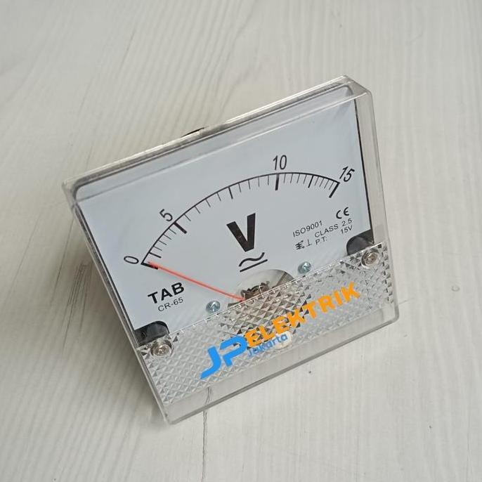 Volt Meter Analog AC/DC CR-65 15V Voltmeter Analog