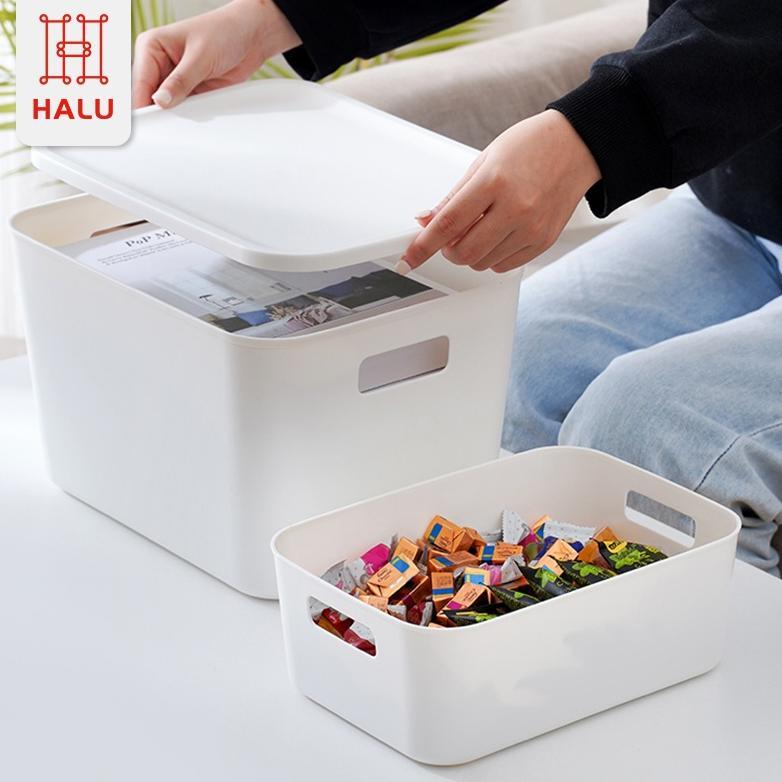 Halu Kotak Penyimpanan Bin Pantry Serbaguna Keranjang Penyimpanan Storage Box HSB170