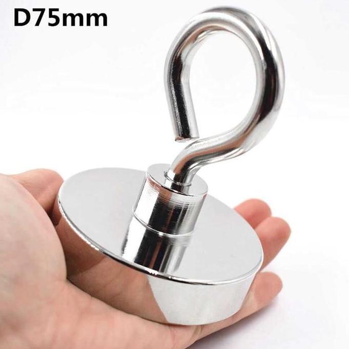 Magnet Fishing  Diameter 90mm/75mm/67mm/60mm/48mm Daya Tarik Maksimal 100Kg-330Kg Sesuai Diameter ya