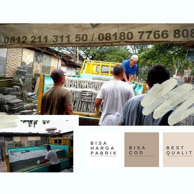 Batu Alam Andesit Bakar 30x60 [terbaik]