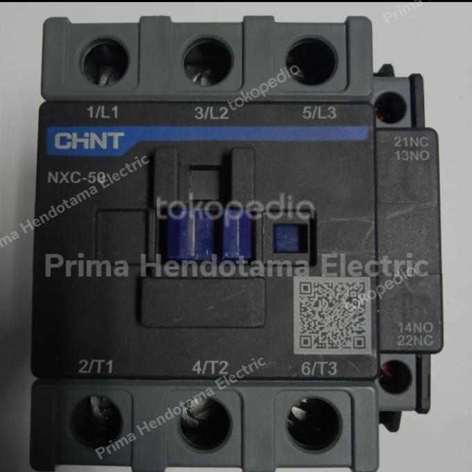 TERBARU - Contactor CHINT NXC-50 220VAC | Kontaktor CHINT NXC50 220VAC