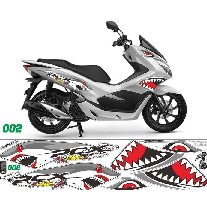 Striping Sticker PCX 150 SHARK HIU