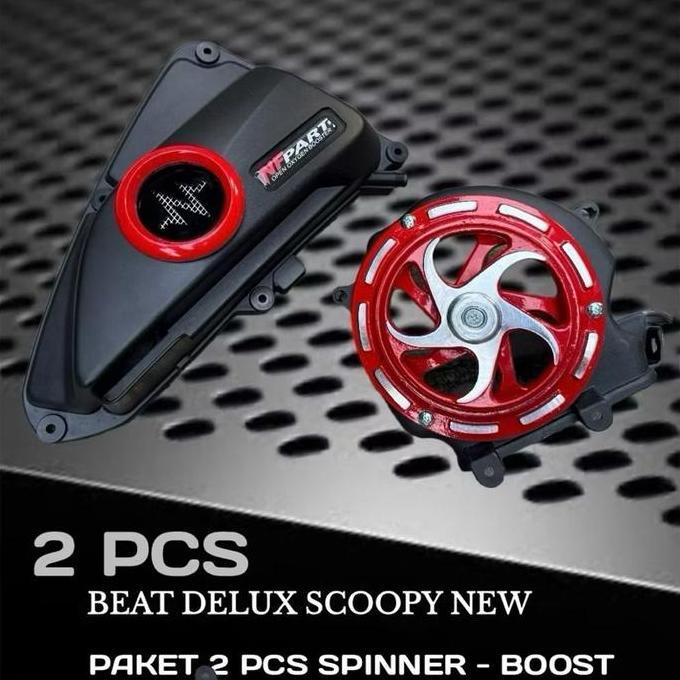 2 PCS CORONG UDARA FILTER BEAT DELUX DAN SPINNER paket spinner corong donat beat new 2020-2025 scoop