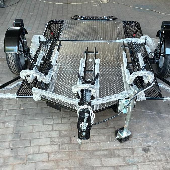 BEBAS ONGKIR - Motor trailer double / anhang import untuk Harley Davidson /motor lain