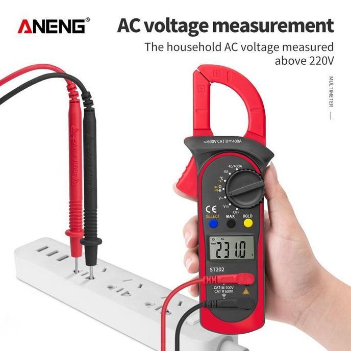 Clamp Multi Meter Tester Mini Tang Ampere Digital