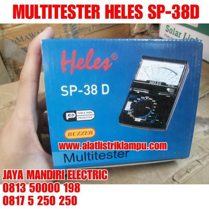 Multitester Analog HELES SP-38D MULTI TESTER with Buzzer ORIGINAL