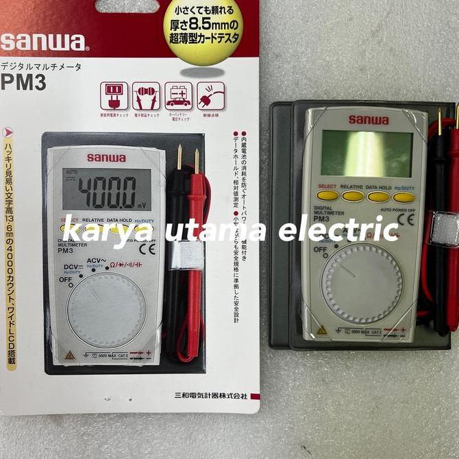 multitester digital sanwa pm3 pocket digital multitester sanwa pm3