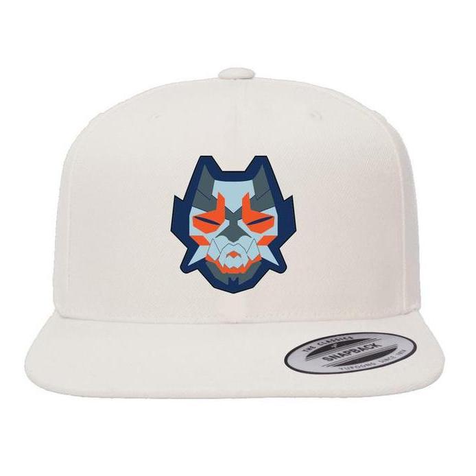 DS116 - Topi Snapback Cotton Gaming Valorant Yoru Oni Mask 3D Logo