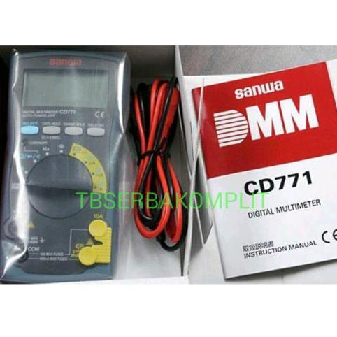 Sanwa CD771 Digital Multimeter Auto Power Off CD 771 Avometer CD-771