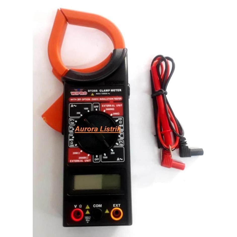 Tang Ampere Digital Wipro DT226 Digital Clamp Meter WIPRO