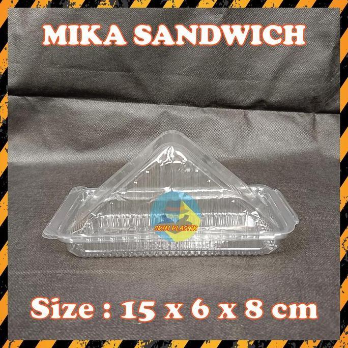 Mika Sandwich Segitiga | Mika Sando Buah | Mika Sandwich Buah