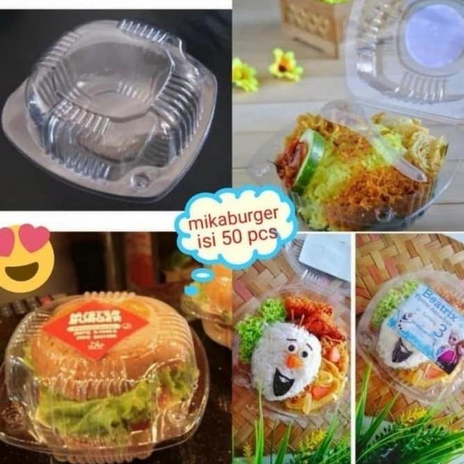 Mika Roti Burger Hamburger/Mika Bolu/Mika Burger