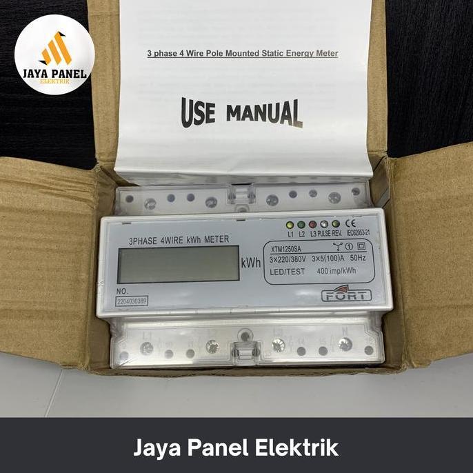 kwh meter digital 3 phase fort/kwh meter 3 phase 4 wire XTM1250SA